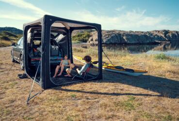 多美达HUB充气帐篷多样玩法，解锁户外露营新体验